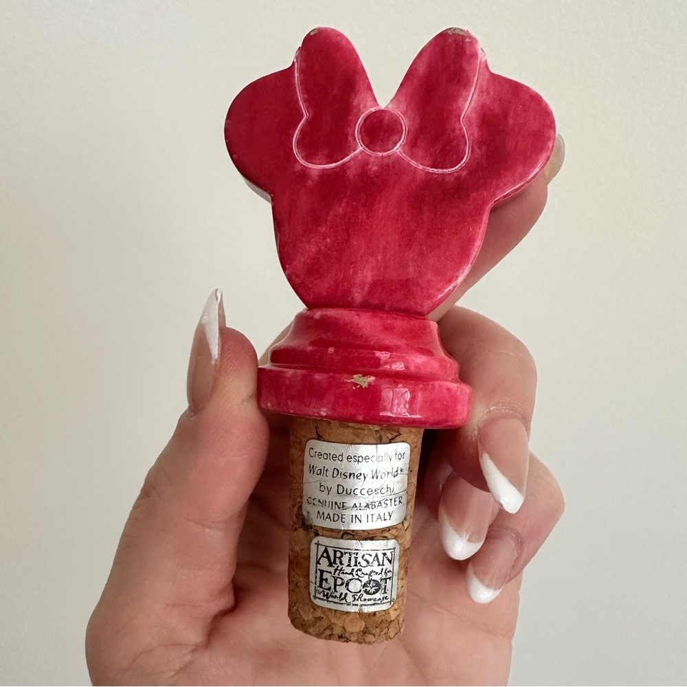 Disney Minnie Mouse Wine Stopper made in Italy